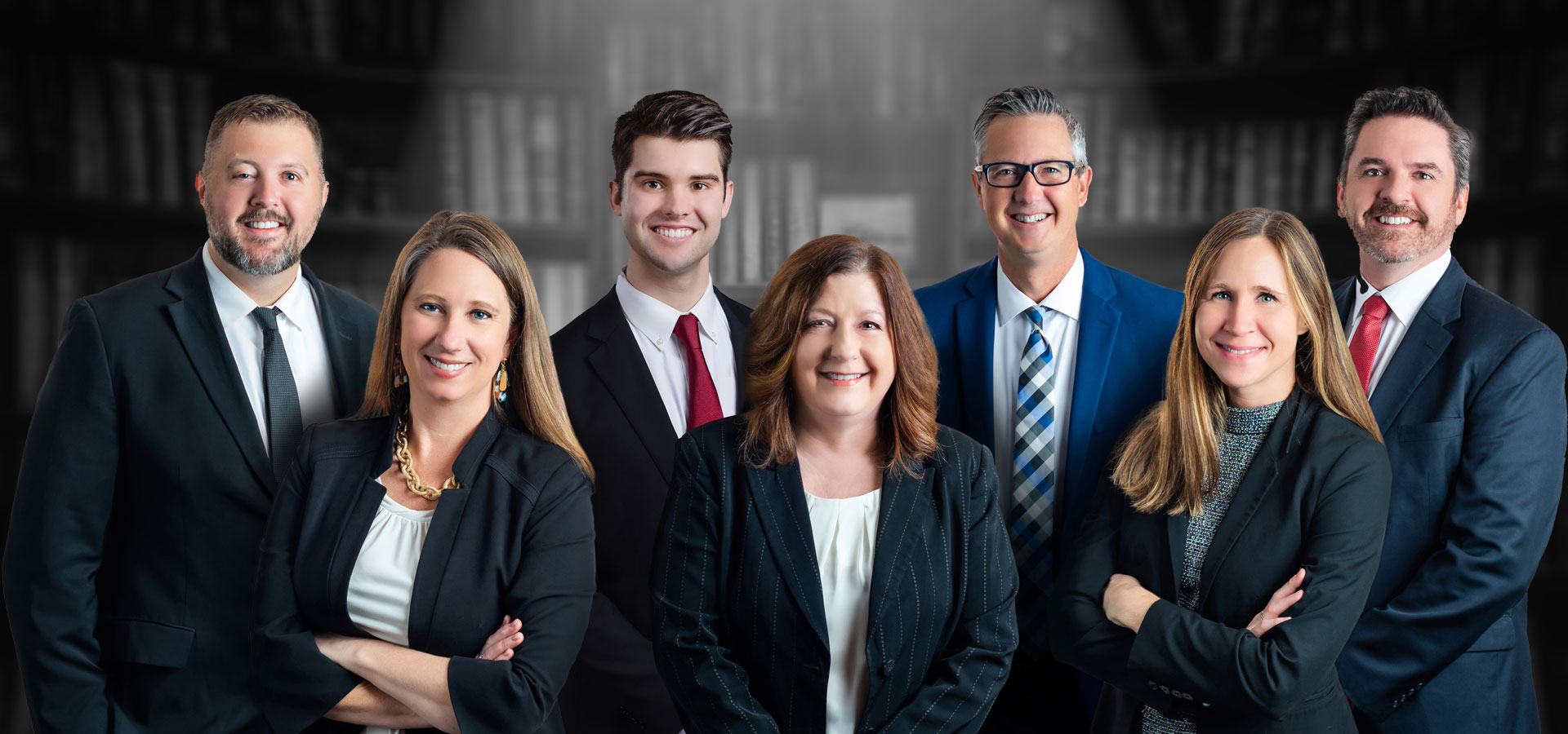 HRBK Law - Peoria & Central Illinois Attorneys -Group photo of the attorneys at HRBK Law